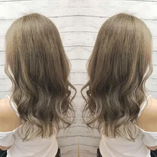 ロング カラー 韓国ヘア🤍髪質改善 🇰🇷AKANEのヘアスタイル