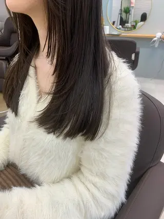 ロング 前田 健太のヘアスタイル