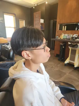 メンズ ショート 加賀美 優斗のヘアスタイル