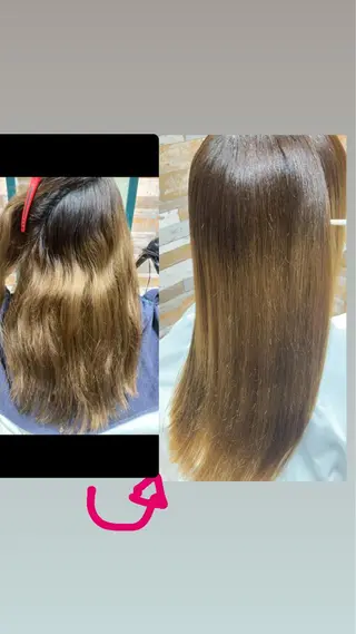 ロング Kai by BalcoNY所属・髪質改善✨ヘッドスパ 検定✂︎まつざわのヘアスタイル