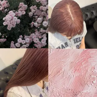 ロング miyu/ハイライト ブリーチモデル募集中のヘアスタイル