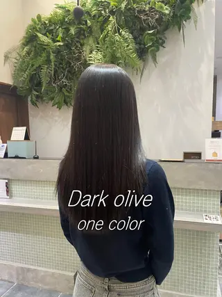 カラー 自然と惹かれる🪷 艶カラー/茉優♩のヘアスタイル