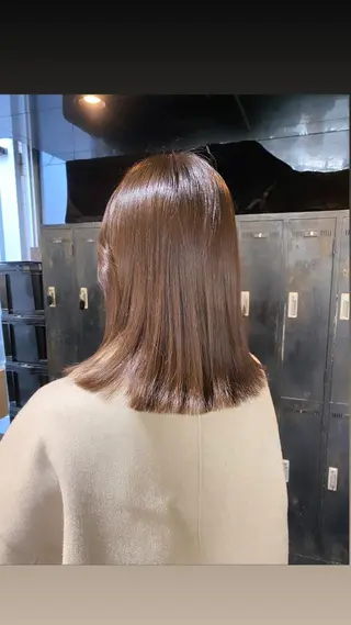 ミディアム 大橋 美咲のヘアスタイル