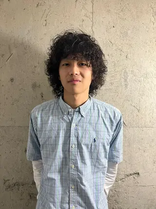 パーマ メンズ Kawano Kaito🟢のヘアスタイル