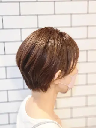 ショート カラー muk hair所属・muk hair篠村 髪質改善/完全個室のヘアスタイル