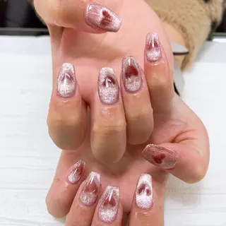 ネイル ⭐︎休業中の練習⭐︎ JNA認定講師髙橋のネイルデザイン