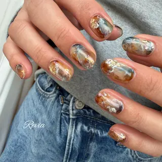 ネイル revia所属・ERI Nailistのネイルデザイン