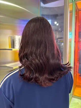 セミロング カラー cocoro💗 ﾏﾂｴｸ/ﾈｲﾙのマツエク・マツパデザイン