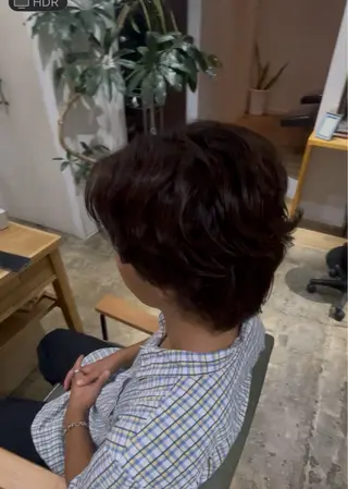 カラー 【高田馬場】 小岩太陽☀️のヘアスタイル