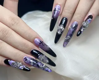 ネイル By moonネイル 🌷ワンホン/韓国風のネイルデザイン