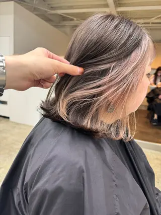 ミディアム カラー Tsuyoki .のヘアスタイル