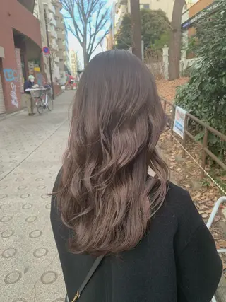 ロング カラー little 小濱彰太のヘアスタイル