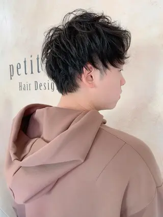 パーマ メンズ 水戸内原🐜 メンズ郡司裕紀のヘアスタイル