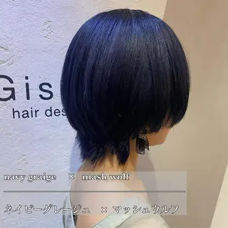 ショート カラー jill by gisel＿奥家のヘアスタイル