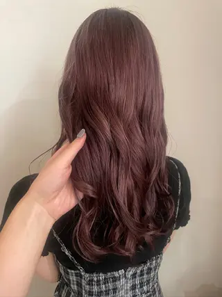 セミロング 韓国レイヤー/透明感 カラー/Harukiのヘアスタイル