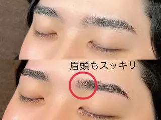 メンズ アイブロウ Eye lashのマツエク・マツパデザイン