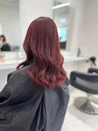 カラー official TUNE銀座🪞🪽のヘアスタイル