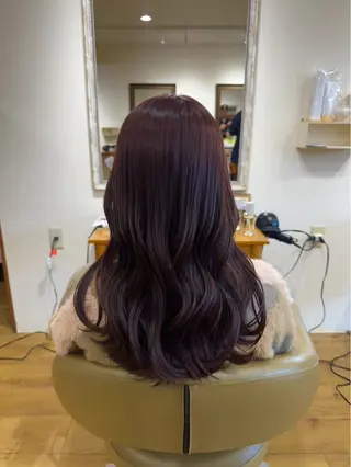 ロング カラー 髪質改善美容室Flat.千葉所属・トゥサリ/ 海外ヘア/レイヤーのヘアスタイル