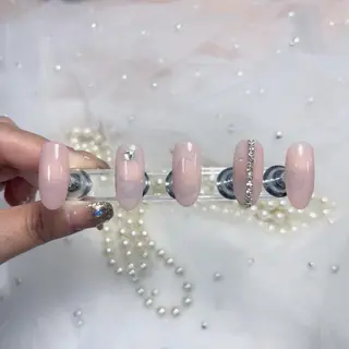 ネイル CC  NaNa ワンホンネイル🌙Nのネイルデザイン