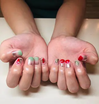 ネイル いちじゅう あおいのネイルデザイン