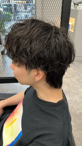 パーマ メンズ men's salon First中崎町店所属・First中崎町 西郡   涼のヘアスタイル