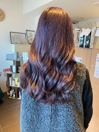 ロング カラー 透明感カラーブリーチ 🌼シゲモトアヤ🌼のヘアスタイル