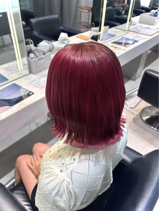 ショート カラー ボブ/メンズ/パーマ /Tamakiのヘアスタイル