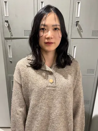 ミディアム 【天満1艶髪】潤艶/ 髪質改善🌹釣本竜哉のヘアスタイル