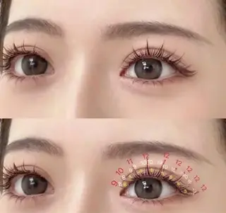 マツエク・マツパ Arana Salon所属・皐月 ゆゆのマツエク・マツパデザイン