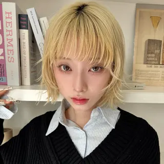 ショート カラー デザインレイヤー/ KOSUKEのヘアスタイル