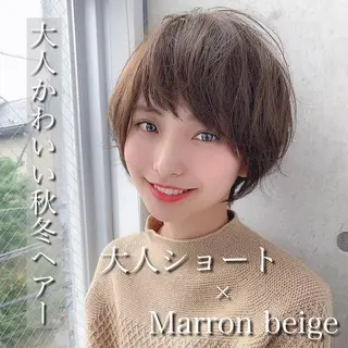 カラー 似合わせ💗骨格矯正 💗透明感カラー💗のヘアスタイル