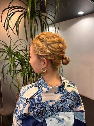 ブリーチなしWカラー 🎀韓国ヘア/amiのヘアスタイル