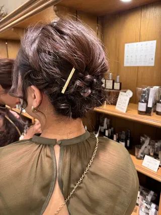 ミディアム ヘアアレンジ Dxxxx III所属・女性目線の大人 メンズ*Ayakaのヘアスタイル