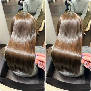 ロング カラー youres hair 髪質改善トリートメント&ヘッドスパ　新宿EAST所属・🌹ULTOWA🌹 髪質改善/縮毛/店長のヘアスタイル