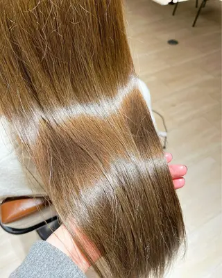 セミロング レイヤー/韓国ヘア /LILICAのヘアスタイル