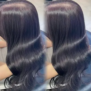 セミロング カラー 韓国レイヤー×モテ髪 /MITSUKI🤍のヘアスタイル