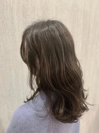 セミロング 店長✨レイヤー✖️ 髪質改善✖️韓国ヘアのヘアスタイル