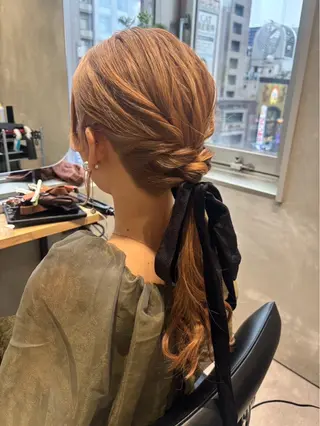 カラー Yu inaのヘアスタイル