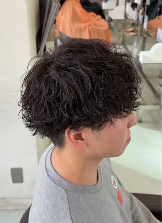 ショート パーマ 小芝涼介/レイヤー /メンズパーマ✂️のヘアスタイル