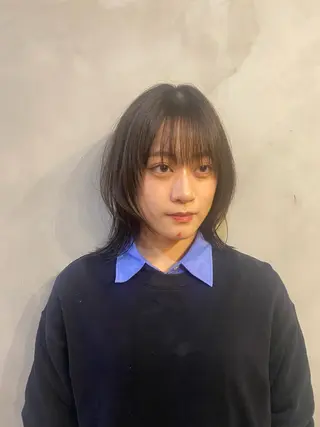 ミディアム 🩰無料カットモデル ショート/莉紗子🫧のヘアスタイル