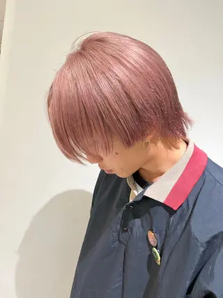 カラー HAVANA所属・レイヤー似合わせ 透明感カラーりきやのヘアスタイル