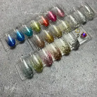 ミディアム ネイル miyu ☺︎のネイルデザイン