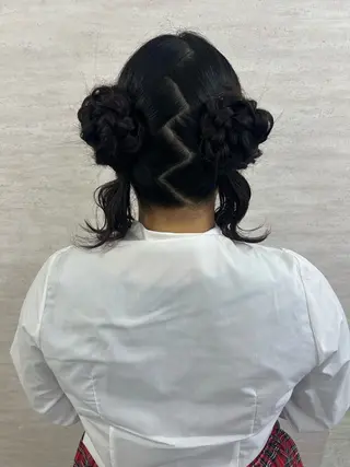 ヘアアレンジ 武田 比奈のヘアスタイル