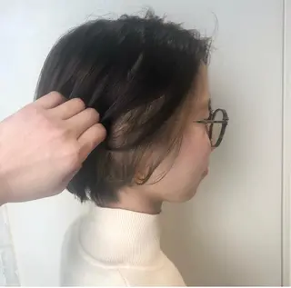 ショート カラー Jewel  Box   西梅田店所属・髪質改善サロン 梅田/ヨナミネのヘアスタイル