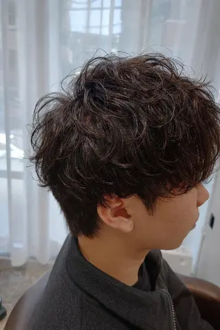 ショート メンズスタイル🌟 ツイスパ🌟篠原のヘアスタイル