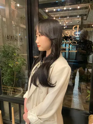 ロング カラー ダメージレス美容師 🌱水島侑理のヘアスタイル