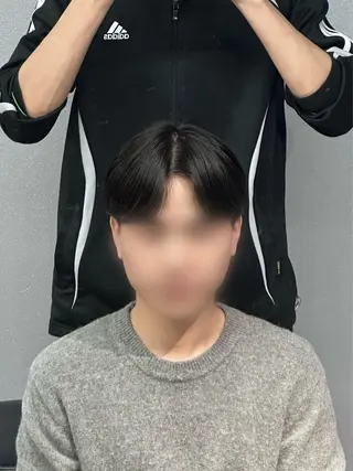 メンズ 梅田/パーマ/ 韓国メンズヘア/ハタのヘアスタイル