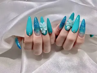 ネイル 長さだし専門店 M2　rikaのネイルデザイン