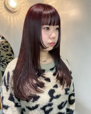ロング カラー ウルフカットモデル 🧃Shionのヘアスタイル