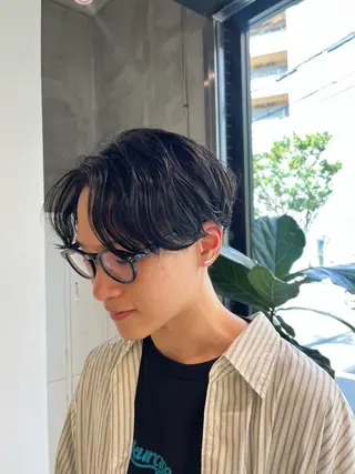 パーマ メンズ 結衣/ 無料カットモデル🎀のヘアスタイル